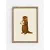 Cute Animal Bubble Bath Wall Art Cute Bathroom Animal Poster Kids Funny Toilet Paper Canvas Print for Nursery Home Decor Gifts