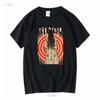 Camiseta Premium Ringu O Chamado Sadako Samara Ilustrada manga longa ou curta vintage Lavada Ligeiramente Versátil Unissex
