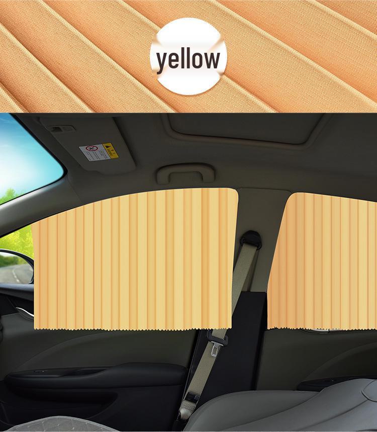 Universal Magnetic Car Sun Shade - Side Window Heat Insulation Curtain