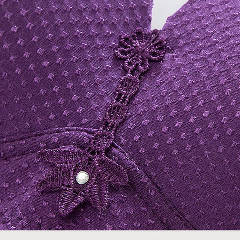 Large Size Thin Anti-sagging Breast-collecting Non-wire Non-magnetic Underwear Bra Ladies Bra Without Steel Ring Gathered