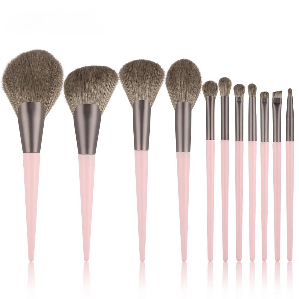 Makeup Brushes Set Face Eyes Make Up Brush Eyelash Eyeshadow Eyebrow Eyeliner Foundation Powder Blush Highlight Lips Brush