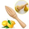 Spremiagrumi in Legno per Agrumi, Spremiagrumi Limone Fatto a Mano in Legno Duro Europeo, Spremiagrumi Portatile da 6,1 Pollici Gadget da Cucina