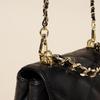 Dou Xiaozhu Napa Leather Diamond Quilted Handbag