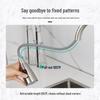 304 Stainless Steel Kitchen Faucet with Pull-out, Anti-splash, Hot/Cold Rotation, Telescopic Design
