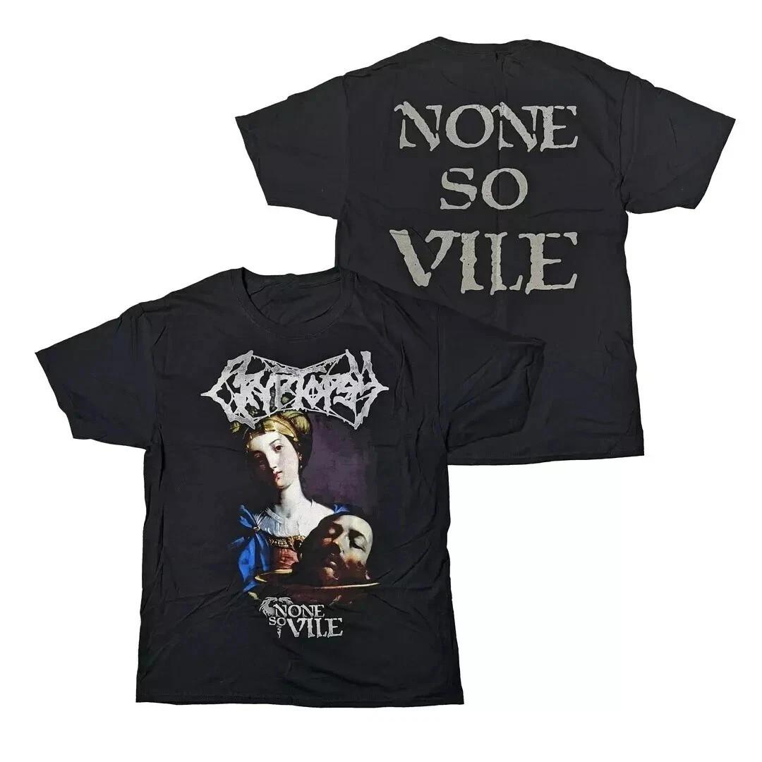 Cryptopsy - None So Vile Cotton Adult 100% Cotton T-shirt Mens Tees Top All Size. M