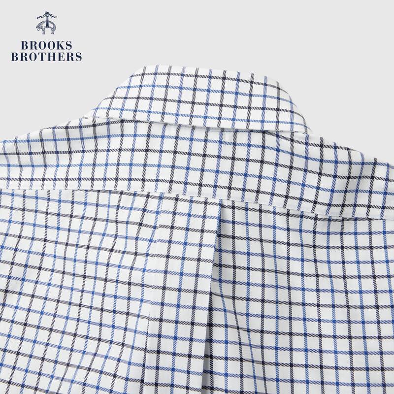 Brooks Brothers Men's Plaid Casual Long-Sleeve Shirt