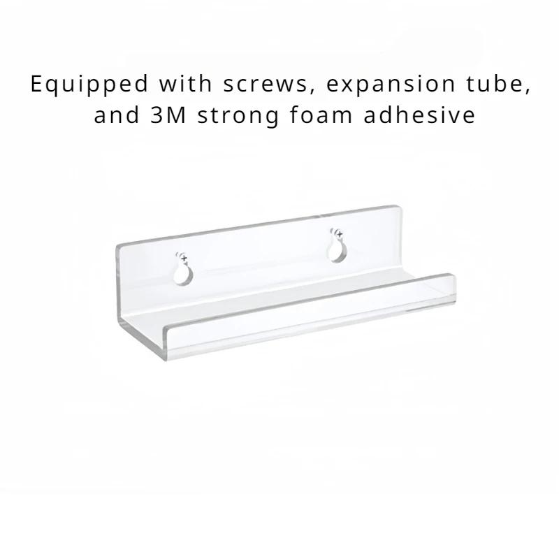 1pc 4/7-inch acrylic record rack, CD album display rack, wall mounted display, vinyl record wall mounted display