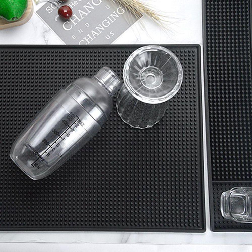 Acessórios para Barra de Trilho Cerveja Whiskey Impermeável Serviço Tapete de Derramamento Louças Tapete de Bar Jogo Americano de Cozinha