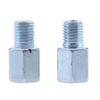 2 Pcs Motorcycle Rearview Mirror Screw 10mm Thread Adapter Conversion Bolts RH Thread Universal Motorbike Mirror Screw