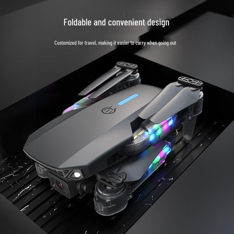 E99D Drop-Resistant Folding Drone Quadcopter with HD Aerial Photography and E88D Light Remote Control for Kids.