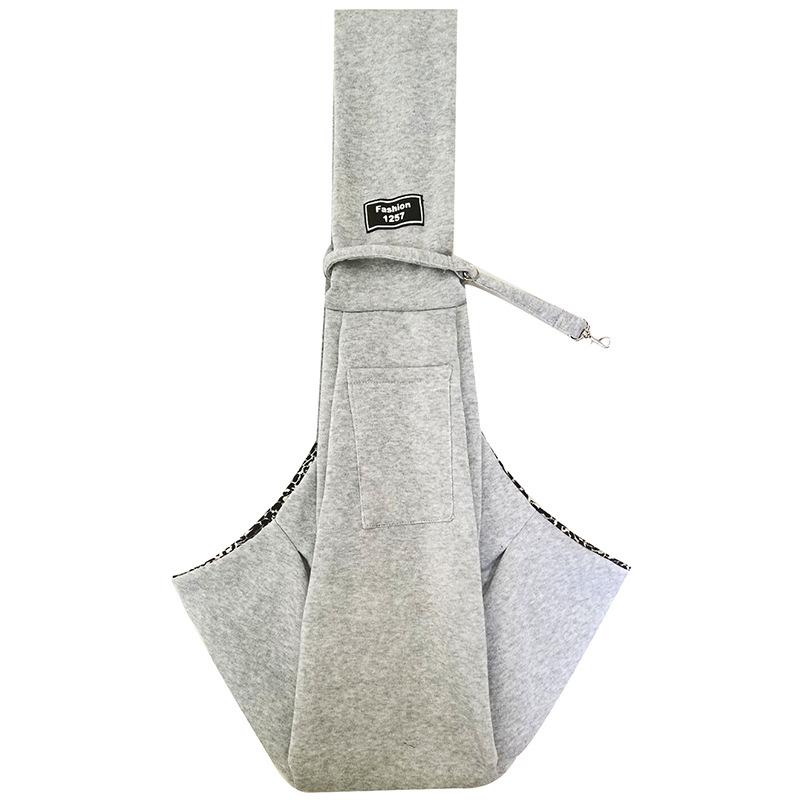 Foldable Cat & Dog Crossbody Backpack - Large Capacity, Portable & Single Shoulder Design for Outings