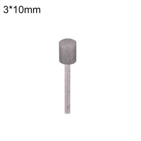 3/6mm Shank Diamond Coated Rotary Grinding Head Jade Stone Metal Carving Tool