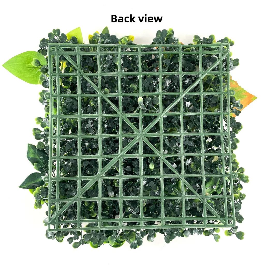 1PC 25X25cm Artificial Plants Grass Wall Panel Hedge for Indoor Outdoor Home Garden Decoration Fake Plant Grass Wedding Decorati