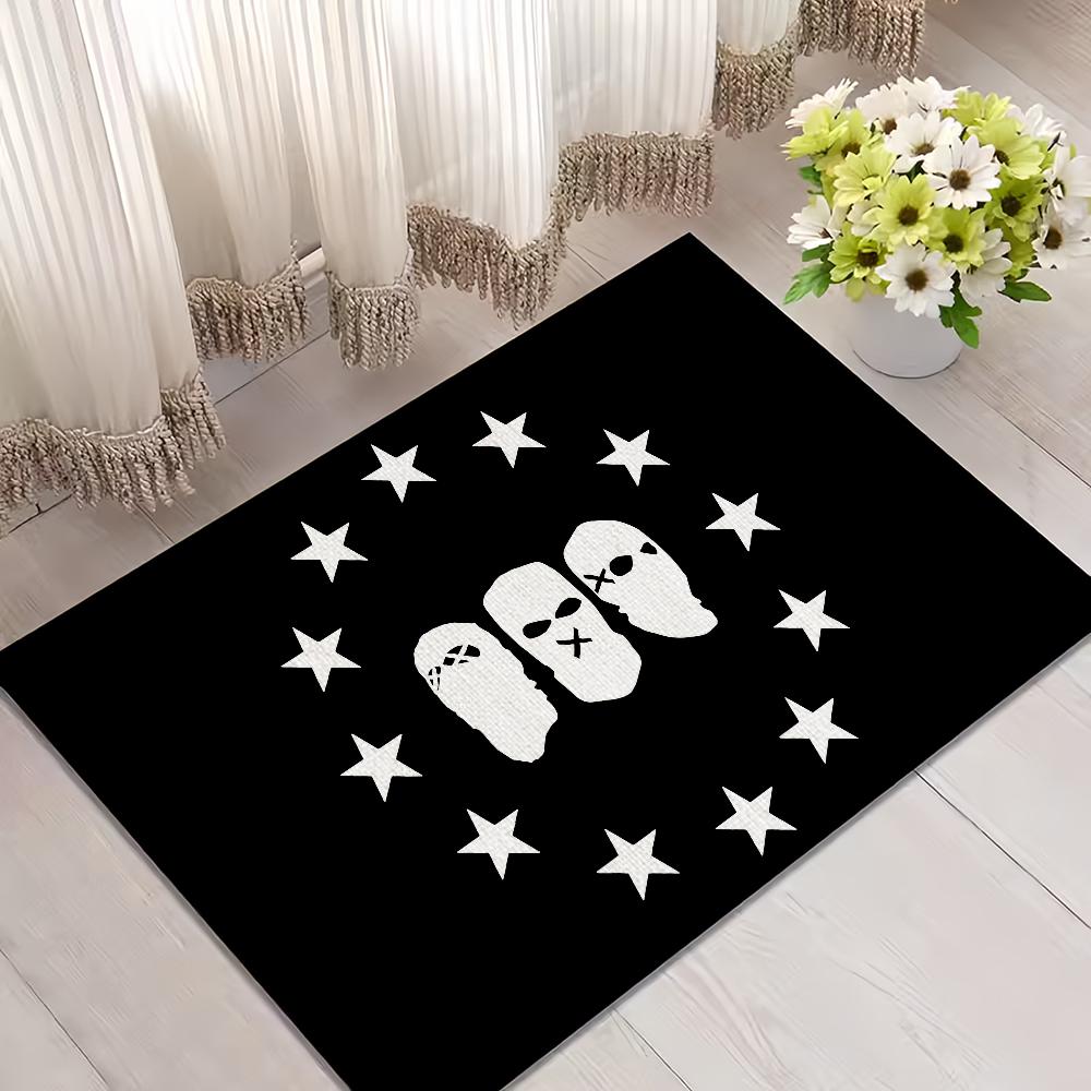 Door Mat Welcome Entrance Balcony Cool Bathroom Floor O-Omerta Non-slip Rug Bedroom Carpet Home Fashion Decoration