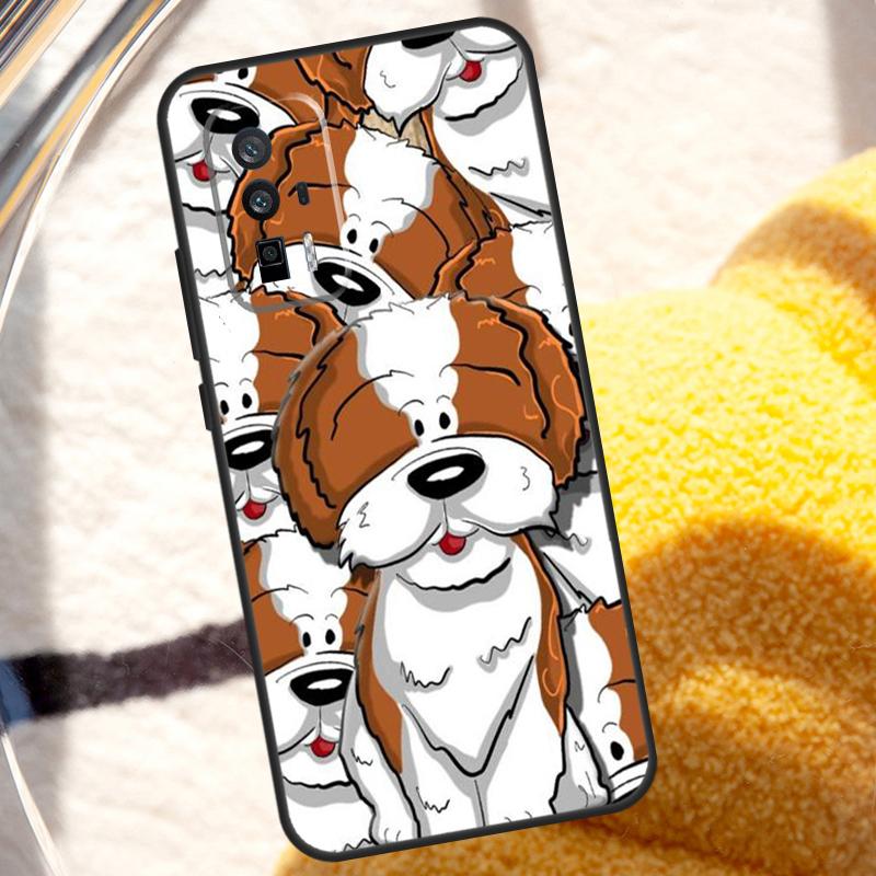 Cartoon Shih Tzu Dog Case For POCO X6 M6 X3 Pro X5 F3 F5 M5s Xiaomi 13 14 Ultra 12 Lite 11T 12T 13T Pro Cover