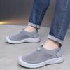 2025 Men's Vulcanized Shoes Comfortable Wear-resistant Slip-on Casual Shoes Summer Mesh Breathable Tennis Shoes Designer Brands