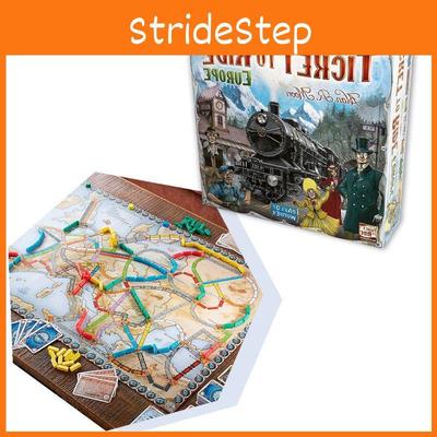 Gioco da Tavolo Colorato e Stimolante Ticket to Ride Europa Per Tutte le Età