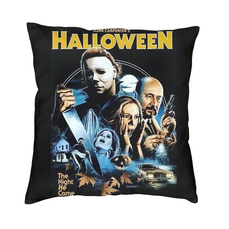 

Stripes And Bats Nordic Throw Pillow Cover Home Decor Goth Occult Witch Halloween Chair Cushion xcm Decorative Cushions 30cmx30cm
