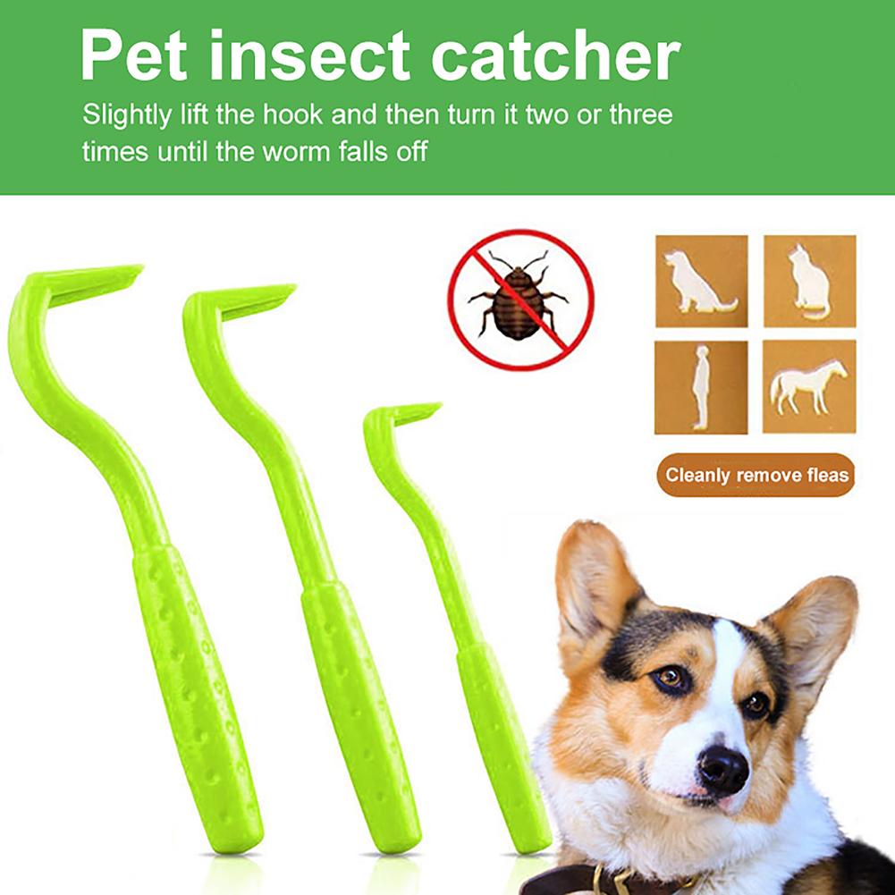 3-30PCS Ticks Removal Pets Insect-catcher Clamps Practical Dogs Insect Remove Tweezers Cats Grooming Insect Clips Hair Groom