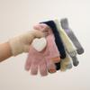 Prevent Cold Warm Gloves Finger Touch Touch Screen Gloves Cute Plush Gloves  Cold Weather