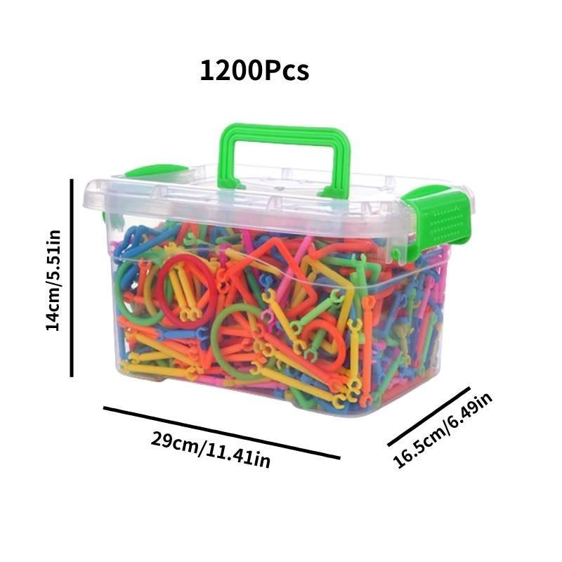 Smart Stick Lernbausteine Spielzeug für Kindergartenmädchen 3 Jahre alt Geschenk