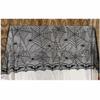 Scary Spiderweb Fabric Table Cloth Black Lace Table Cover With Spiderweb Bat Motifs For Home Decors Washable Table Cloth