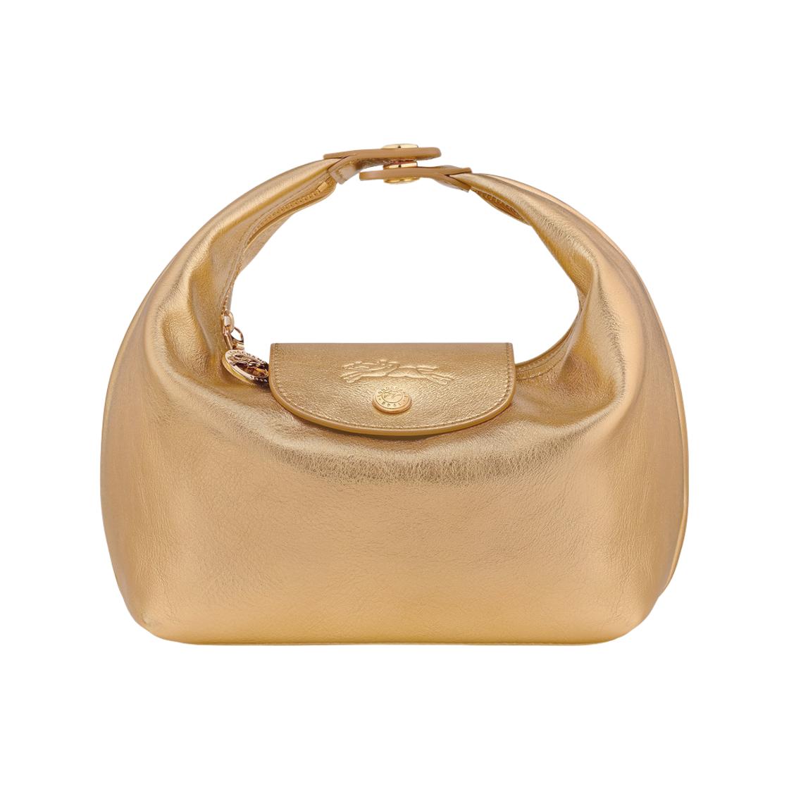 

Longchamp Le Pliage Xtra Shiny Metallic Cowhide Tote Bag Women handbags Gold 10291HIO124 Basic Set (Bag+Dust Bag)