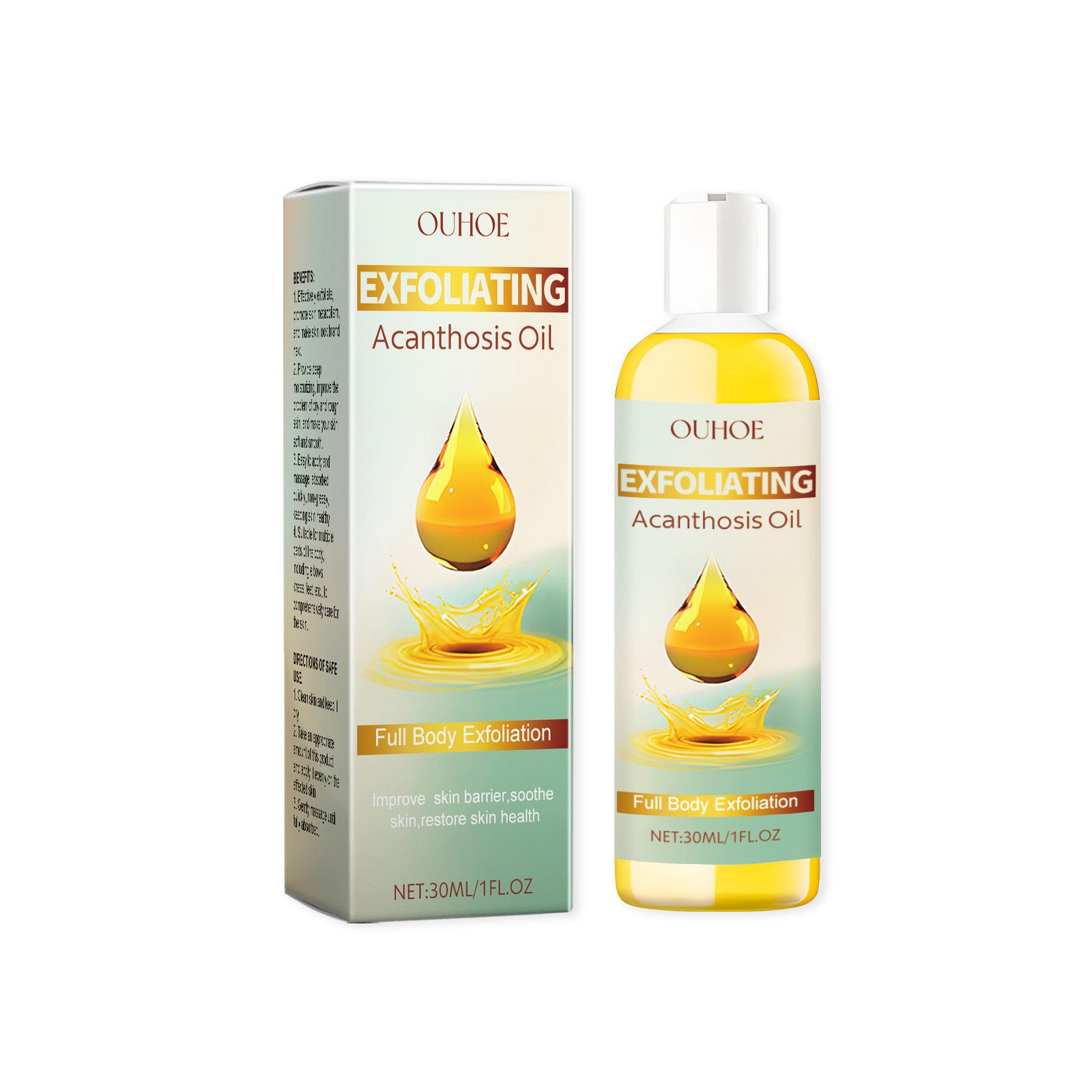 

Отшелушивающее масло аканта мягко отшелушивает тусклость подмышек 30ml