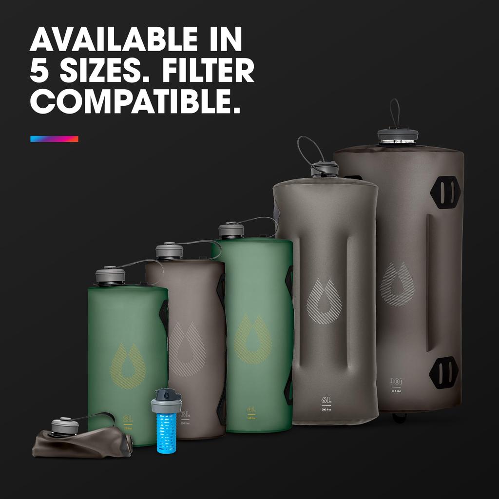 HydraPak SEEKER 2L A822 Mammoth Grey