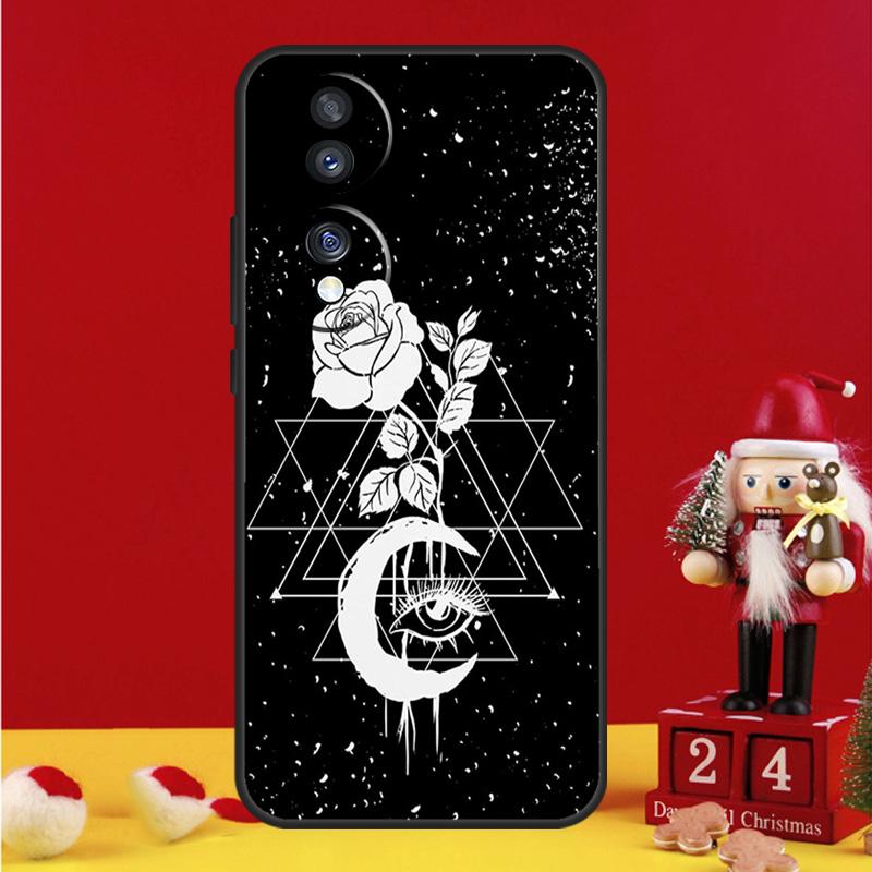 Occult Witchcraft Moon Gothic Witch Case For Honor Magic 7 6 5 Pro V5 Honor X9c X9b X9a X8a X8b X7a 50 70 90 200 400 Lite Cover