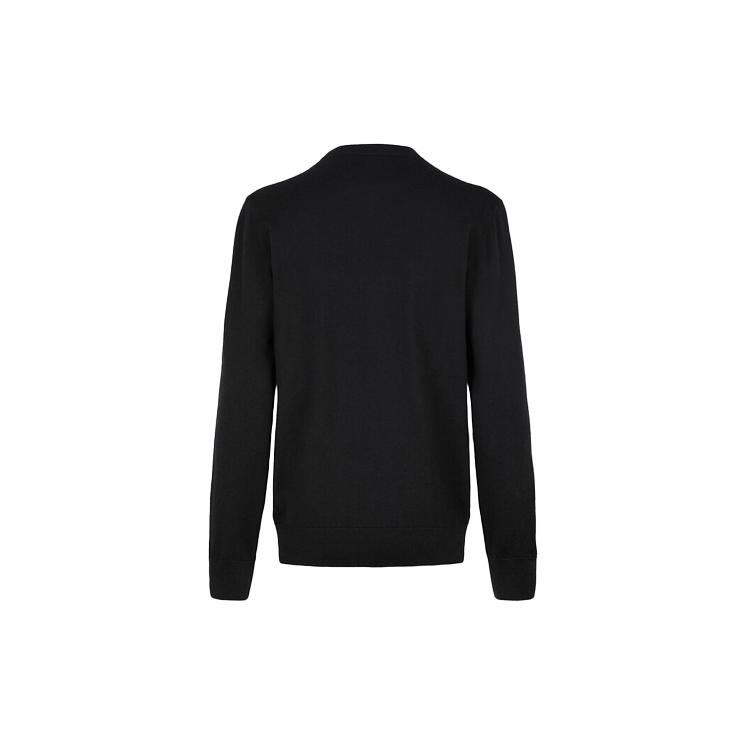 Givenchy Sweaters Men's Black Crew Neck Moderate BM90B1404X-009