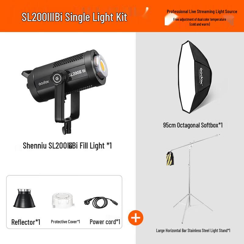 Godox SL200IIIBi Bi-Color LED Video Light