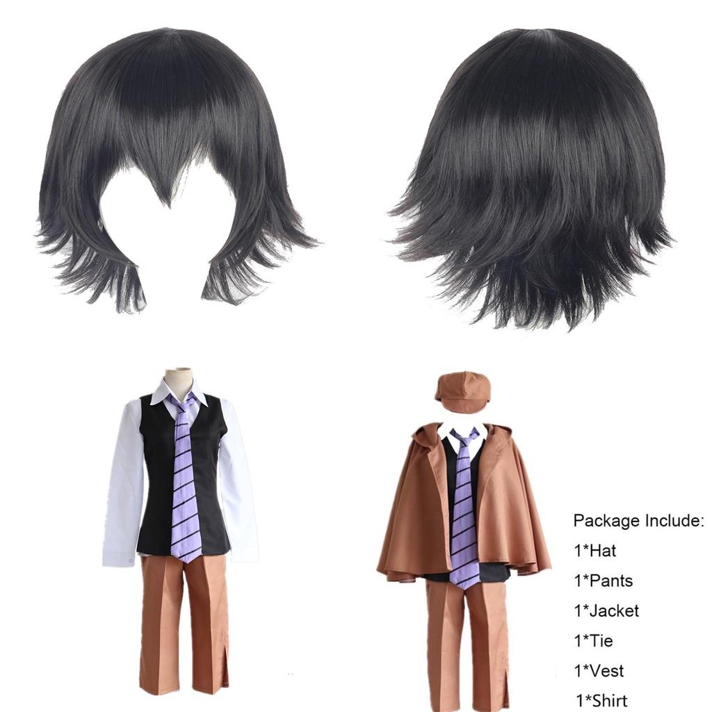 Bungo Stray Dogs Ranpo Edogawa Detective Uniform Cosplay Costume With Exquisite Workmanship