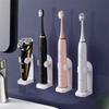 Toothbrush Electronic Holder, Wall Mounted Adhesive Holder, Toothbrush Organizer To Save Space and Keep Dry