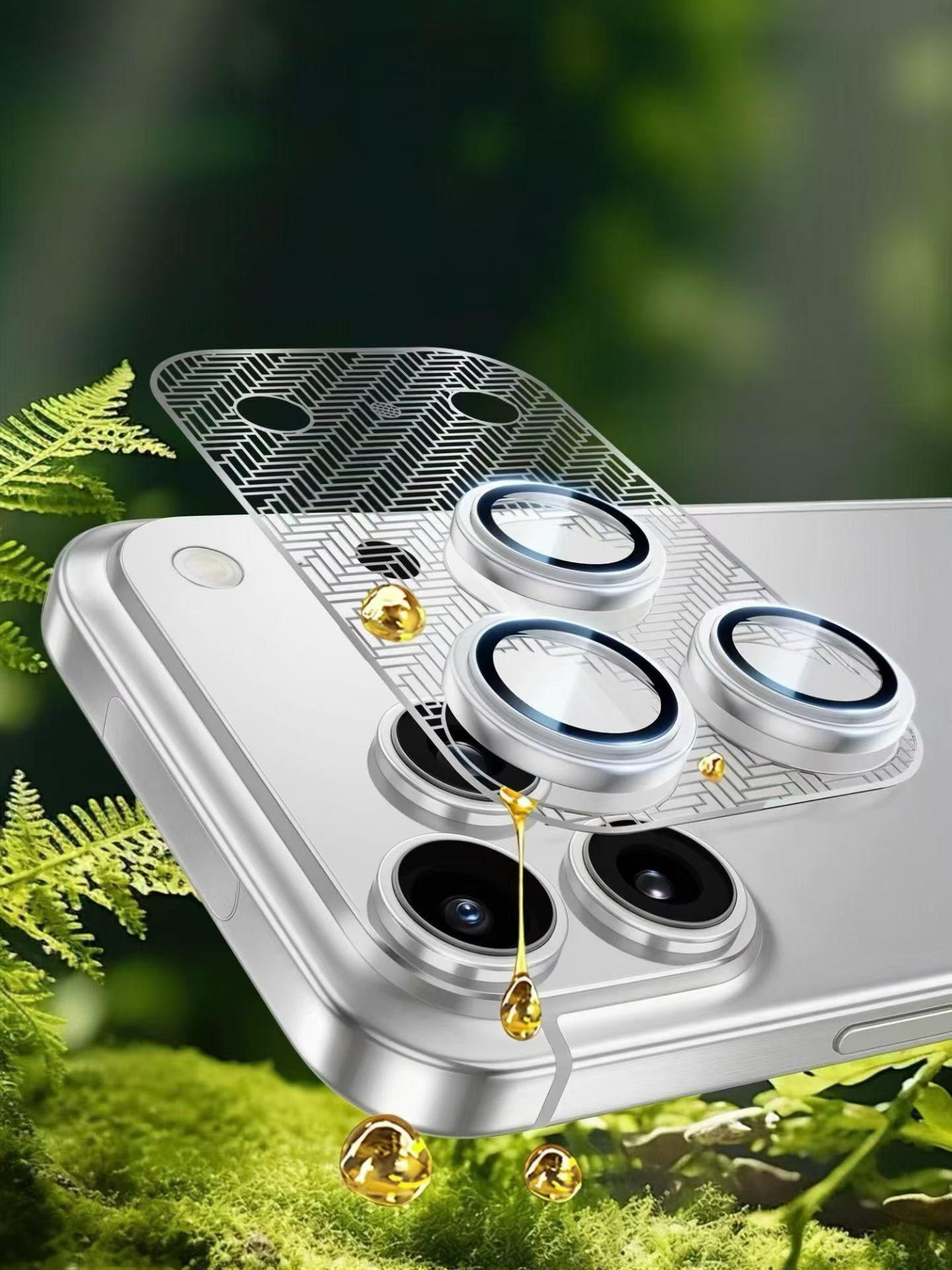 

Orange Silver Blue Tempered Glass Camera Lens Protector Net Cover for iPhone 17 Pro Max 17Pro Flim Phone Protection Accessories iPhone17 Pro срібний