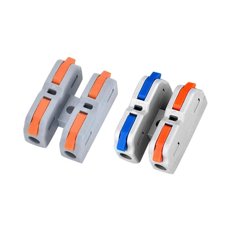 10Pieces Practical 2 Poles Cable Connectors for Efficient 12V Wiring Solution In Car and Trucks Easy Installion Designs