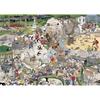 Puzzle 1000 Pièces - Jan Van Haasteren : Le Zoo - JUMBO - Animaux - 1000 Pièces - Intérieur