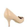 Salvatore Ferragamo Carla 70 Patent Leather Pumps   Narrow Width Bone