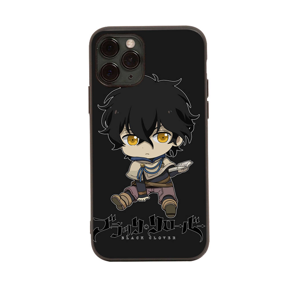 Case for OPPO Reno 8 6 5 Pro Find X3 A17 A3 A31 A38 A40 A53 A54 A55 A74 A76 A78 A77 A80 A94 A95 A96 Lite Black Sofe Cover WI79 Black Clover
