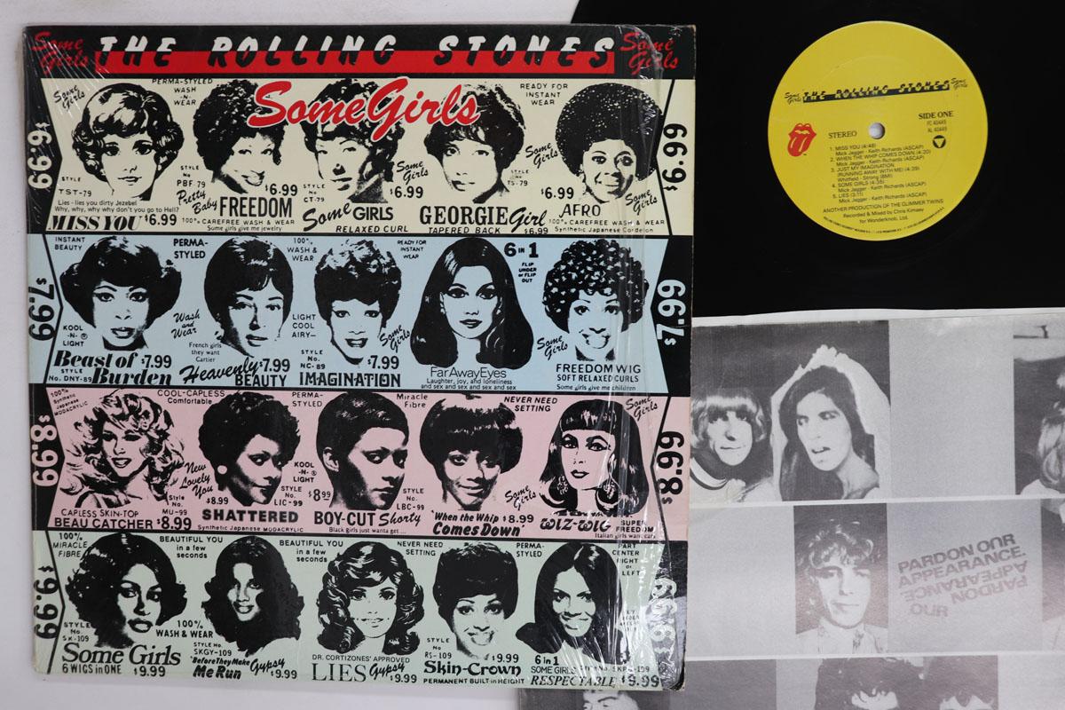 LP Record ROLLING STONES Some Girls FC40449 Rolling Stones 1986 US Rock Used