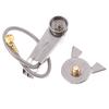 1Set Picnic Camping Stove Split Converter Connector Gas Tank Adapter Incldue Box