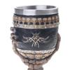 Skull Mug Viking Drinking Cup Skeleton Resin Material Coffee Mugs Teacup Halloween Bar Drinkware Great Gift for Friend