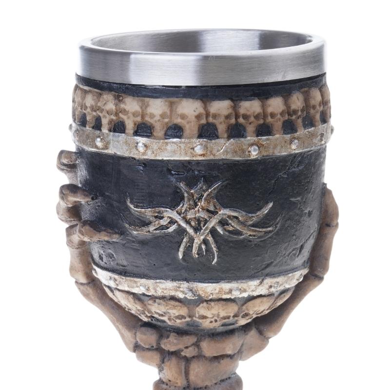 Skull Mug Viking Drinking Cup Skeleton Resin Material Coffee Mugs Teacup Halloween Bar Drinkware Great Gift for Friend