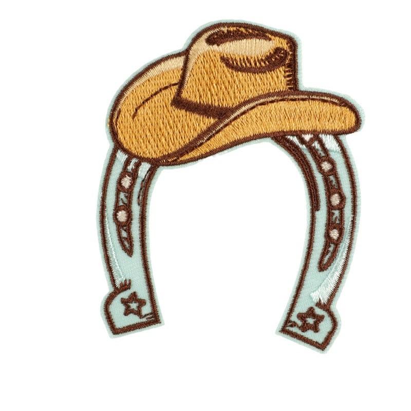 Stickerei-Etikett Schuhemblem Bekleidungszubehör Aufkleber DIY Klebeaufnäher Aufkleber