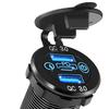 Car Charger Dual USB Outlets Fast Charging 45W PD QC3.0 Auto