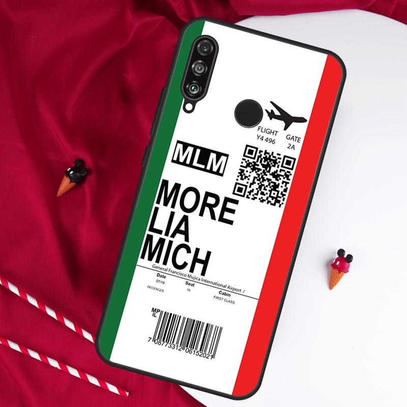 

Michoacan License Plate Embroidery For Huawei Nova 5T 9 10 SE 7i 8i 11i 12i Y73 Y90 Y70 Y72 Y61 Y91 Y60 P20 P40 P30 Lite Case Huawei Nova Y70