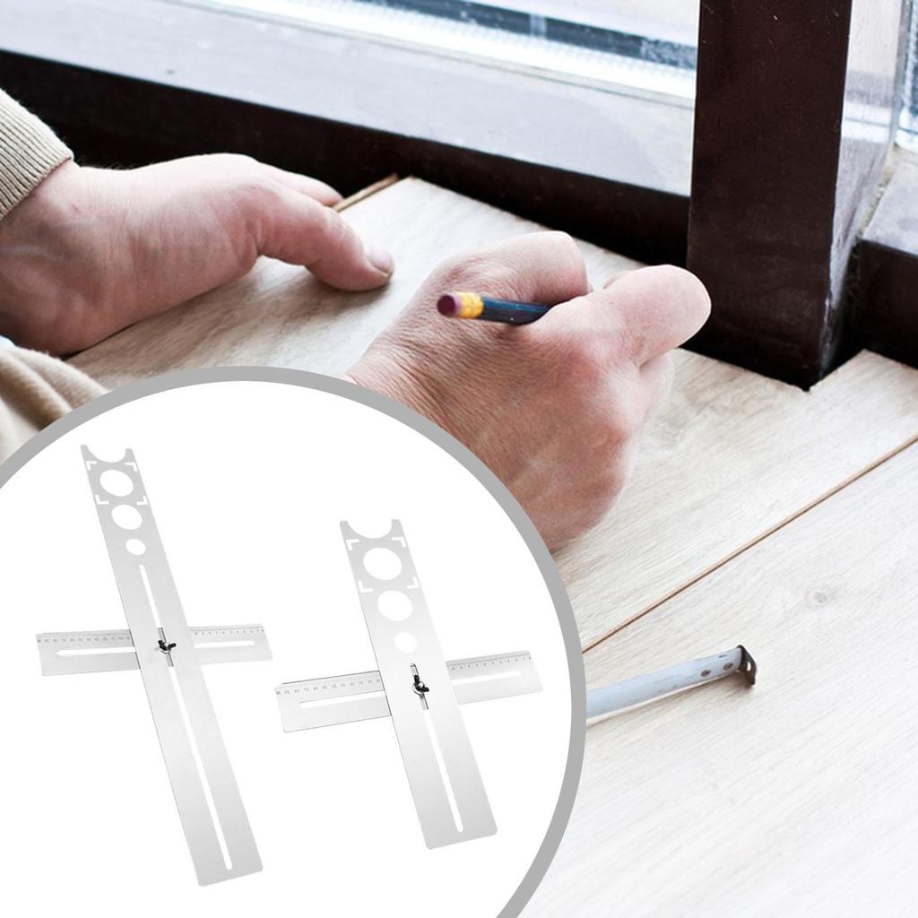 Ceramic Tile Hole Locator Ruler DIY Opening for House Decorated Work 40CM