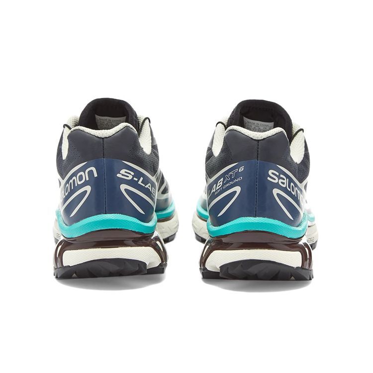 Salomon XT-6 Advanced Comfortable Fabric TPU Slip-Resistant Durable Lightweight Low-Top Running Shoes Men Running Shoes Blue Black 412637