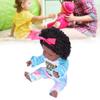 12 Inch Lovely Simulated Black Girl Doll African Baby Doll Kid   Toy Birthday Gift