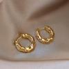 Elegant and Comfortable Hoop Earrings Stylish Gold/Silver Finish Hoop Earrings Designed For Modern Fashion Enthusiasts